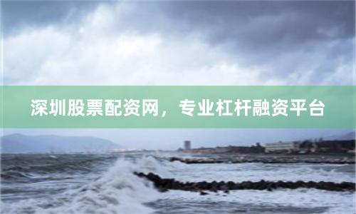 深圳股票配资网,专业杠杆融资平台